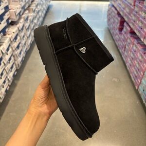 BOBS from Skechers Black Ankle Booties